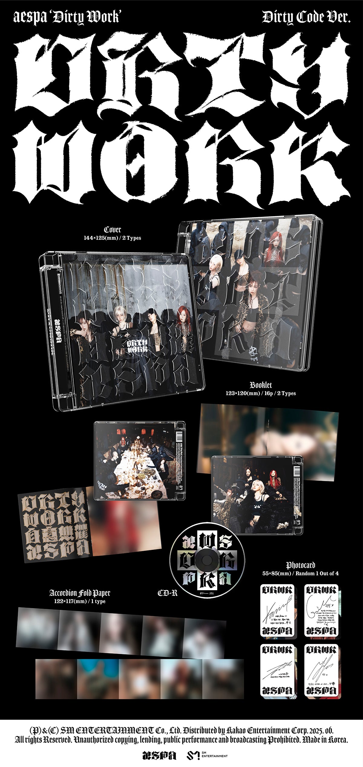 AESPA - SINGLE [DIRTY WORK] (DIRTY CODE VER.)