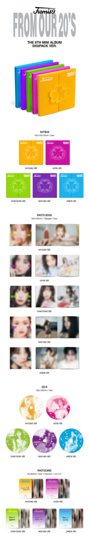 fromis_9 6th Album "FROM OUR 20'S" (Digipack Ver.)