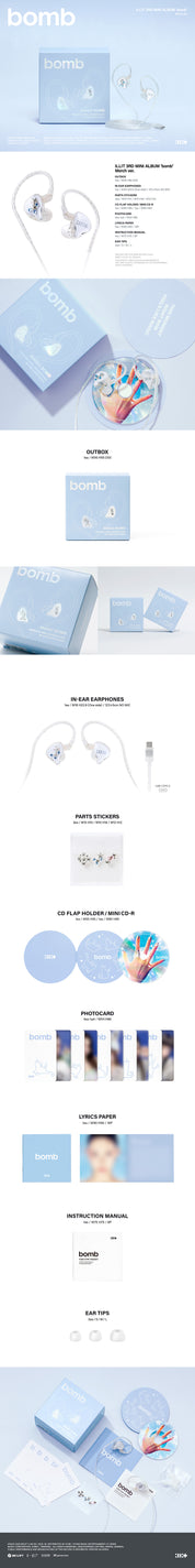 ILLIT 3rd Mini Album "bomb" (Merch Ver.)