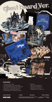 CLOSE YOUR EYES 2nd Mini Album "Snowy Summer" (Ghost Board Ver.)