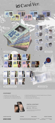 CLOSE YOUR EYES 2nd Mini Album "Snowy Summer" (ID Card Ver.)