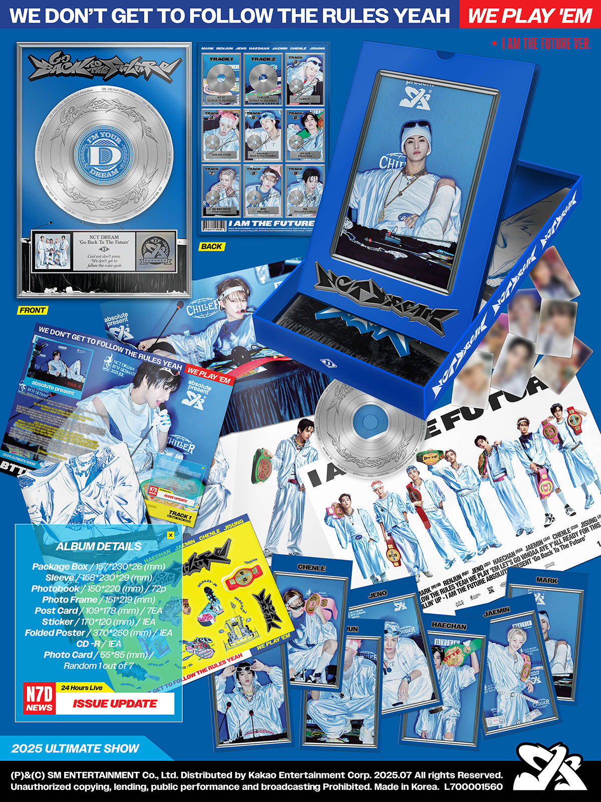 NCT DREAM 5th Album "GO BACK TO THE FUTURE" (I AM THE FUTURE VER.)