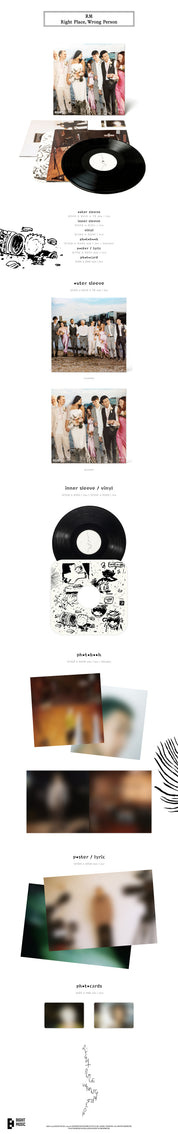 [Pre-Order] RM (BTS) - VOL.2 [RIGHT PLACE, WRONG PERSON] (LP)