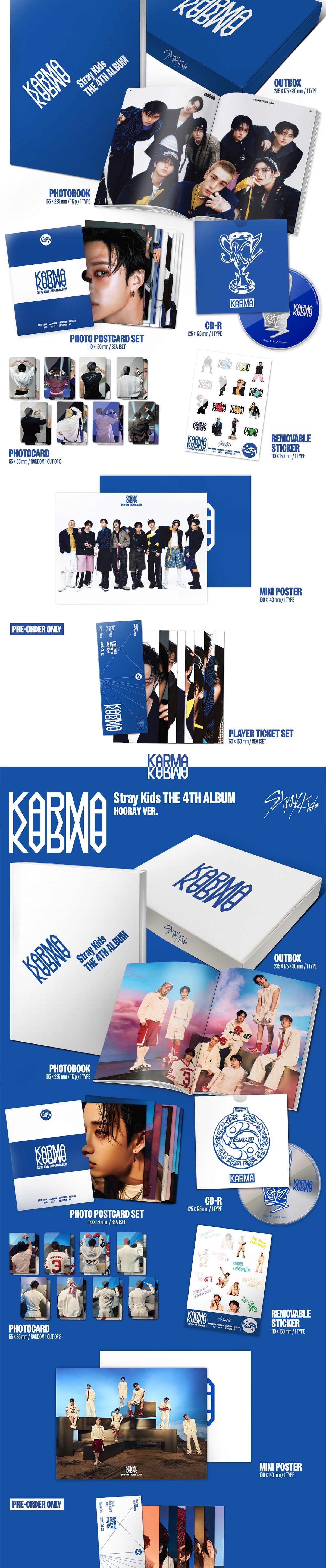 Stray Kids 4th Album "KARMA"