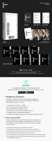 [Pre-Order] Chen 5th Mini Album: Arcadia [Kiwee Ver]