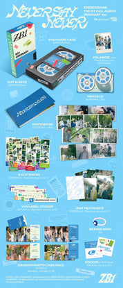 Zerobaseone 1st Full Album "NEVER SAY NEVER" (Photobook Ver.)