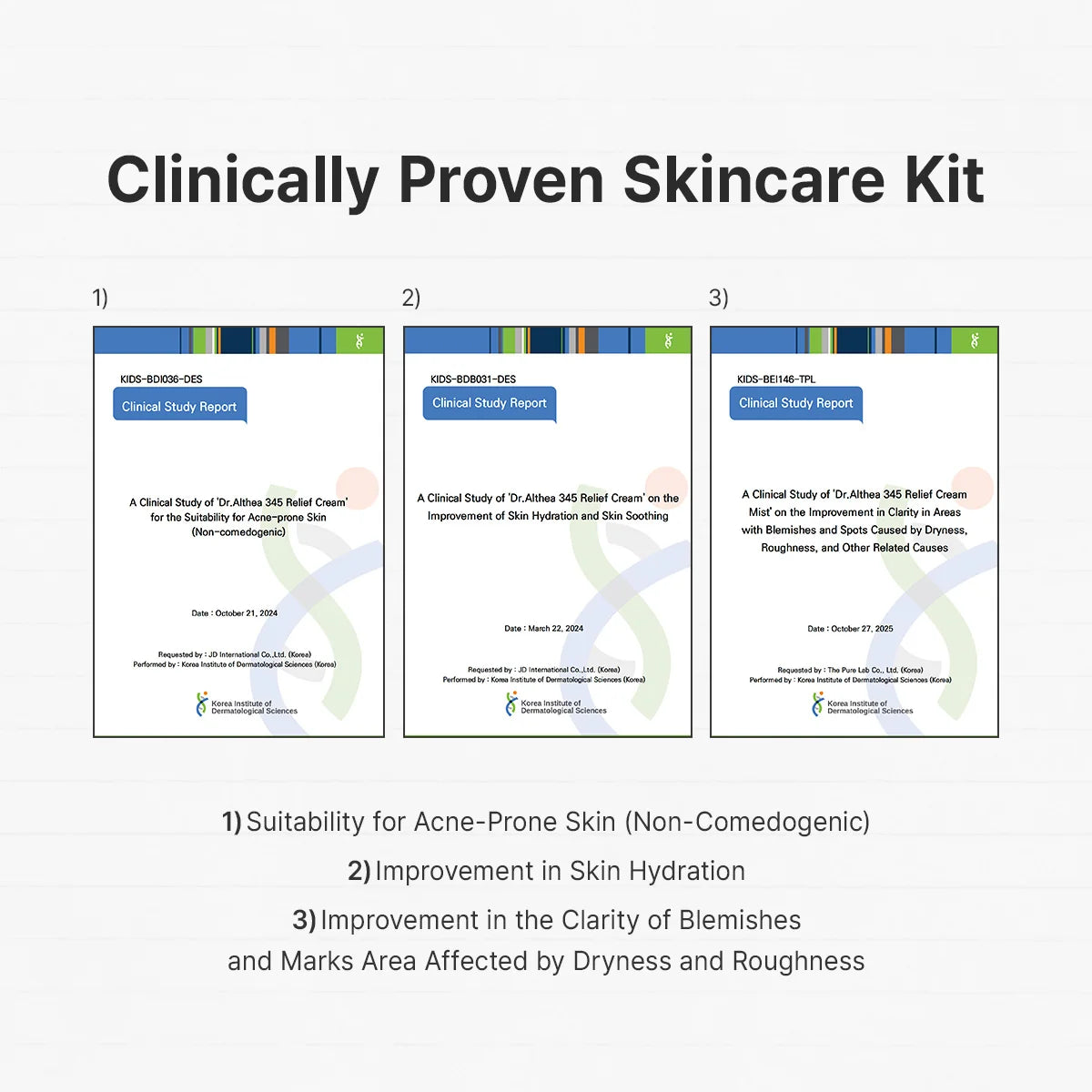 Dr.Althea 345 Travel Set