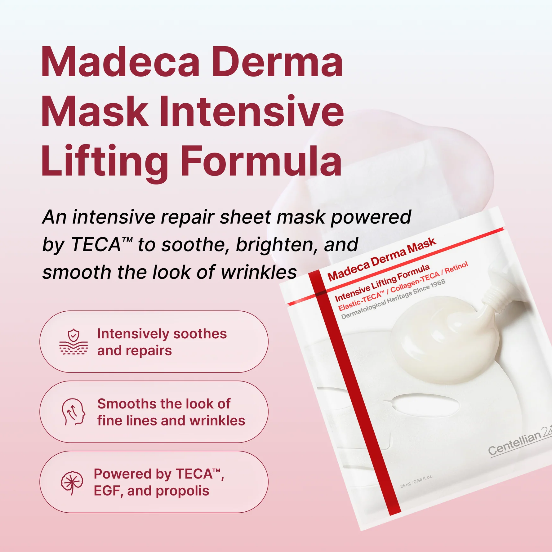 Centellian24 Madeca Derma Mask Intensive Lifting Formula [1ea]