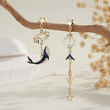 Earrings Whale Chain