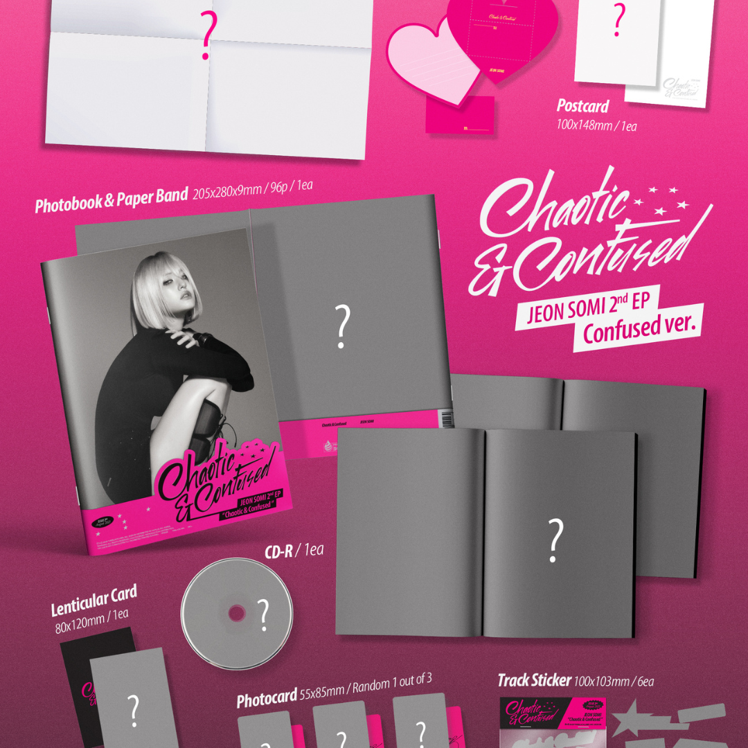 JEON SOMI - 2nd EP Album [CHAOTIC & CONFUSED]