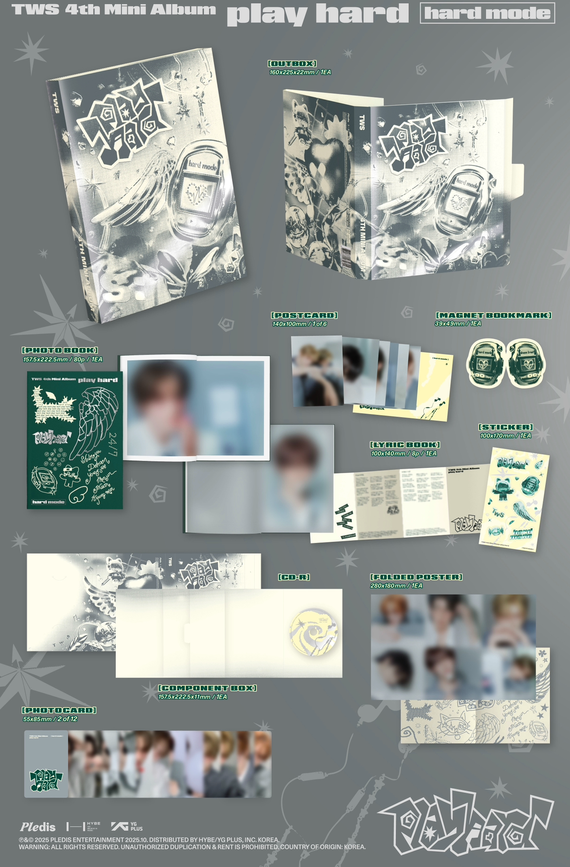 [PRE-ORDER] TWS 4th Mini Album: Play Hard