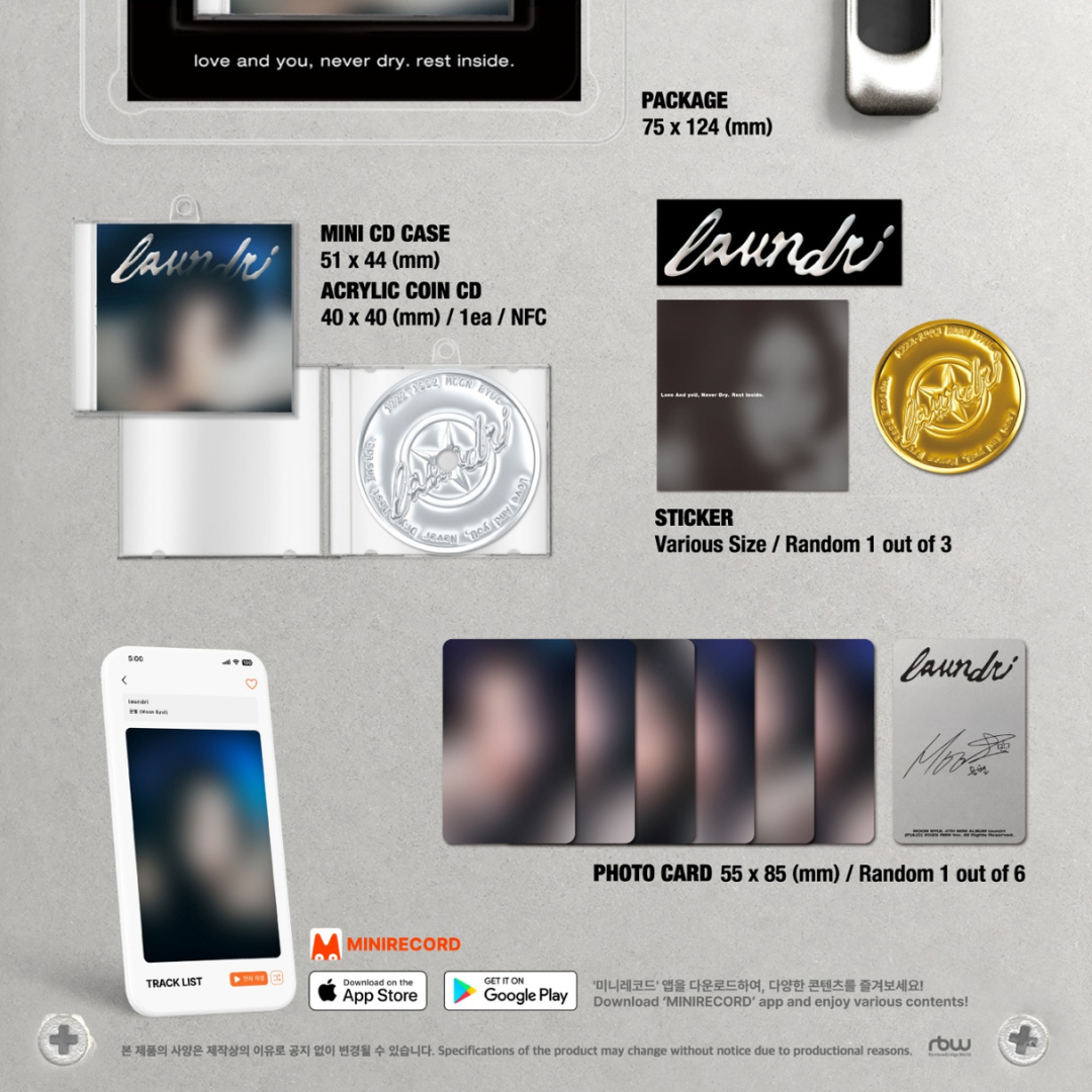 Moon Byul 4th Mini Album "laundri" (Coin Ver.)