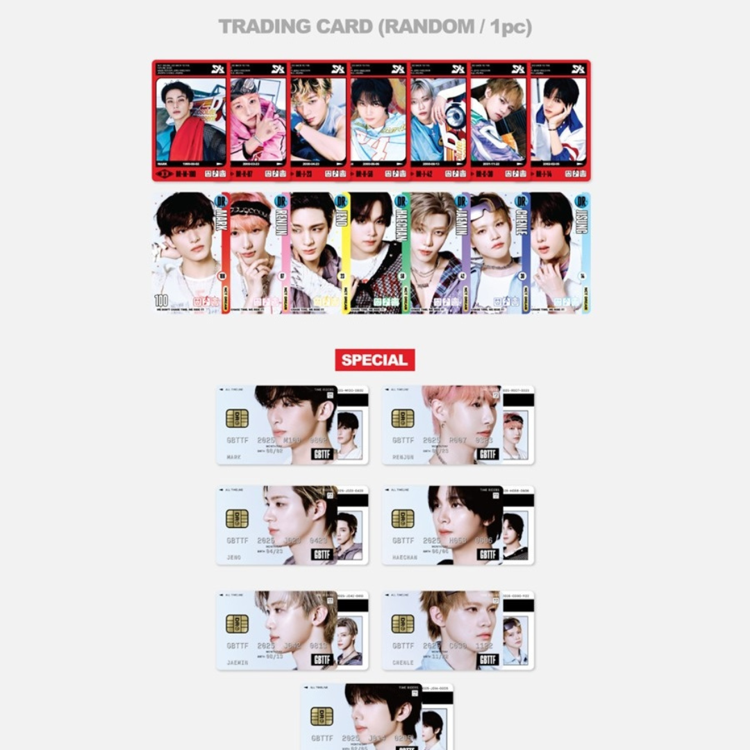 [Pre-Order] NCT DREAM TIME RIDERS POP UP MD - TRADING CARD