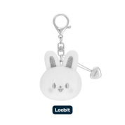 [PRE-ORDER] Stray Kids dominATE : celebrATE MD SKZOO FACE KEYRING SILVER Ver. (8 VERSIONS)