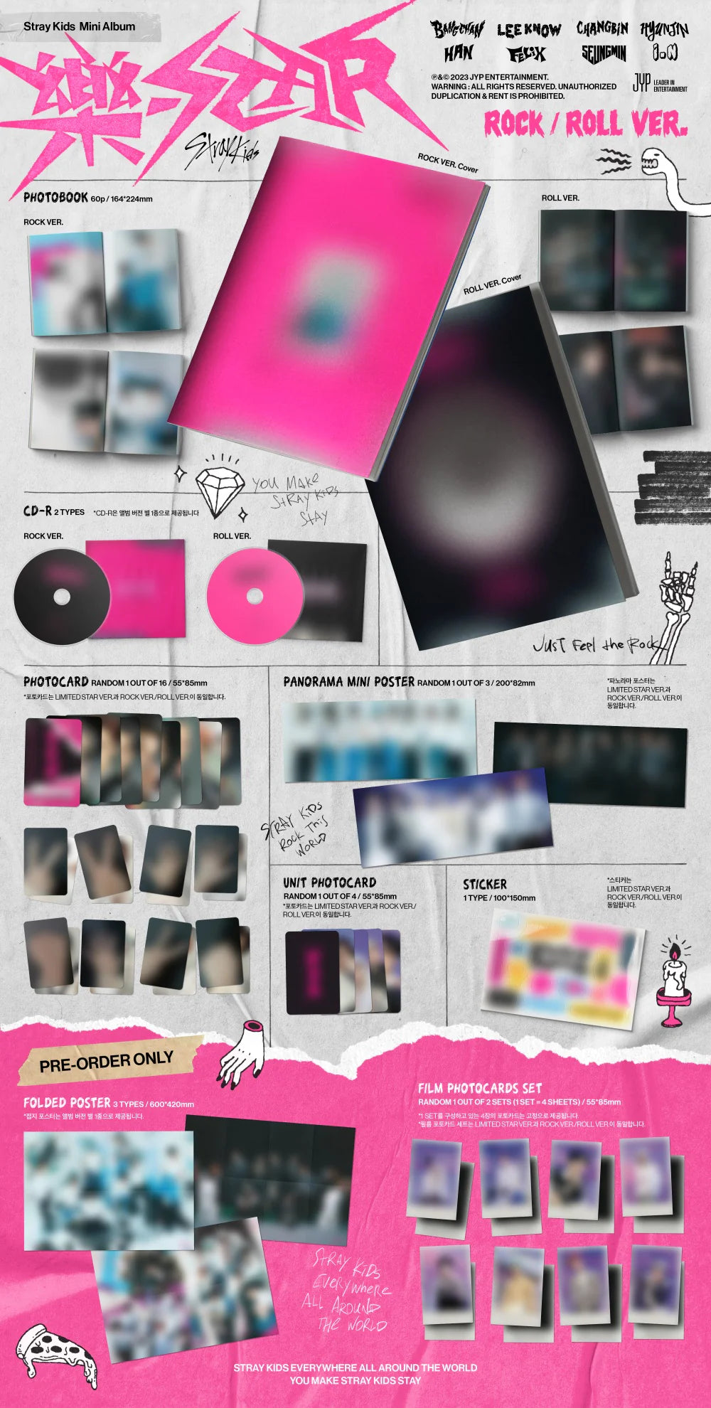 Stray Kids 8th Mini Album "樂 STAR"