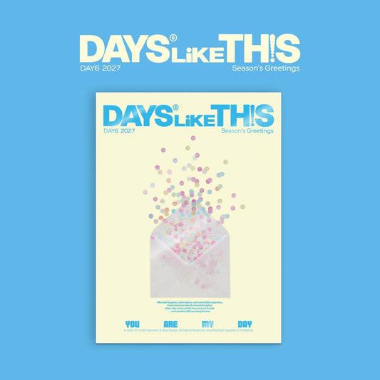 [PRE-ORDER] DAY6 - 2027 SEASON'S GREETINGS [DAYS LIKE THIS]