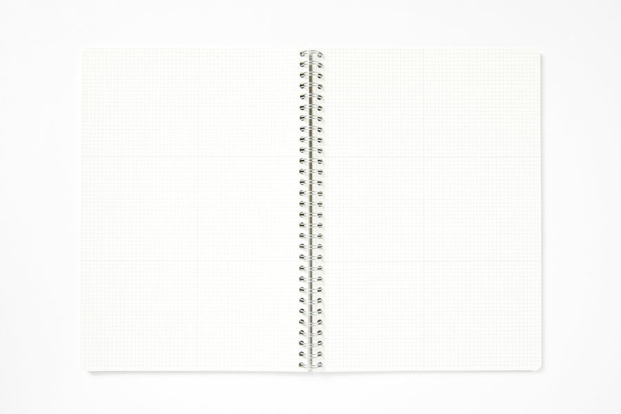 NOTE PP COVER SPRING SIMPLE 6 SPLIT GRID B5