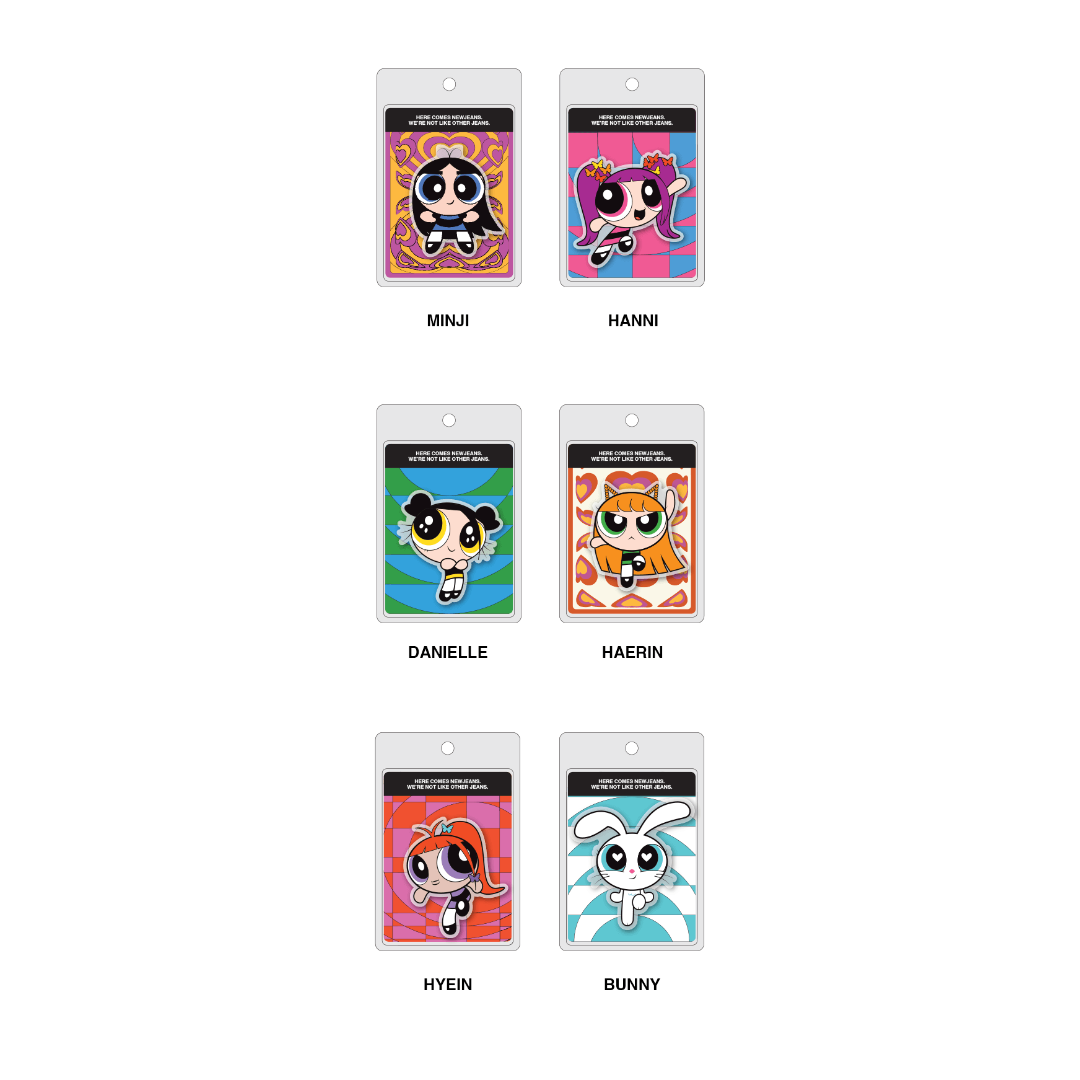 NewJeans The Powerpuff Girls X NJ Acrylic Phone Grip