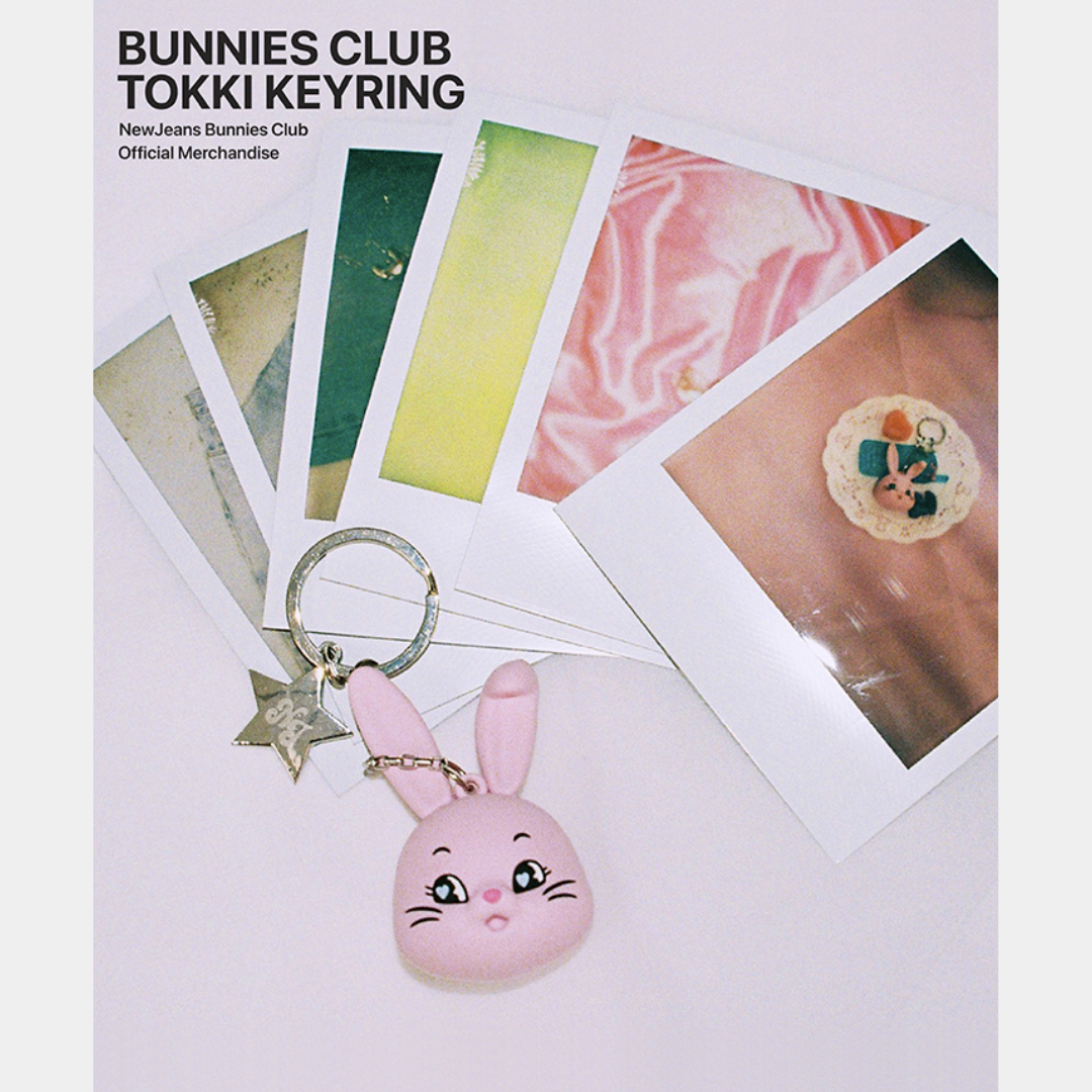 NewJeans Bunnies Club Tokki Keyring