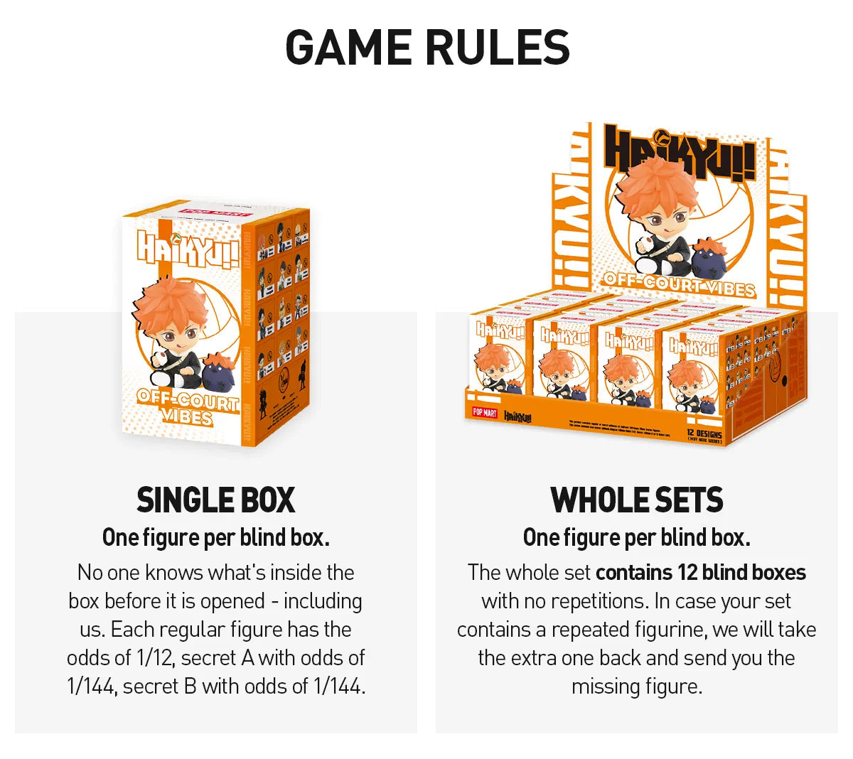 Haikyu!! Off-Court Vibes Figure Blind Box (1/12)