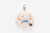 Flying Yellow Bunny Plush Bag Charm