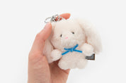 Flying Yellow Bunny Plush Bag Charm