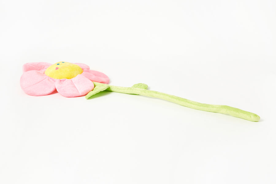 Smile Flower Plush – Pink (90cm) – Amuse Ground