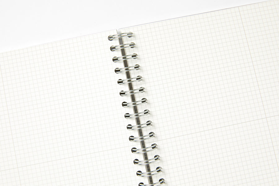 NOTE PP COVER SPRING SIMPLE 6 SPLIT GRID B5