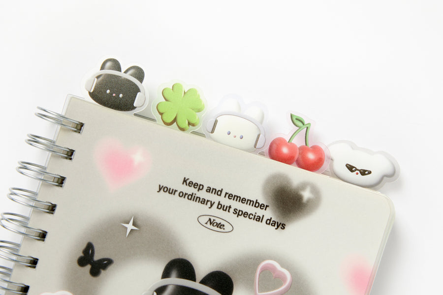 NOTE INDEX 3D HEADSET MOMO FRIENDS