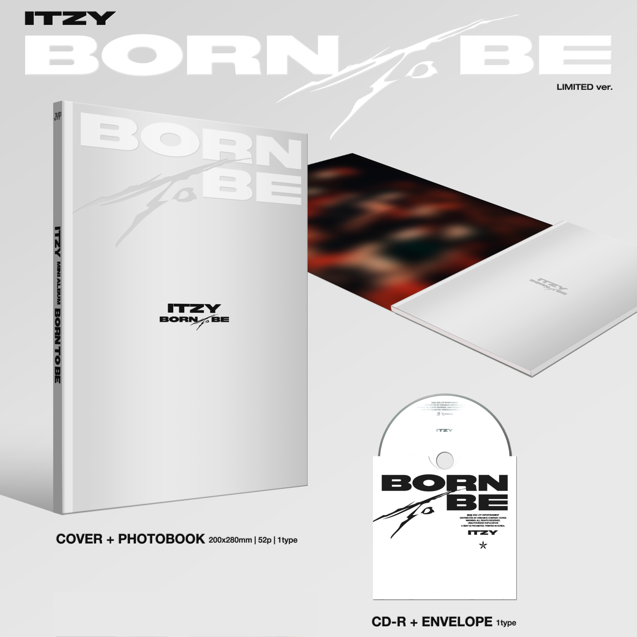 ITZY - BORN TO BE (LIMITED VER)