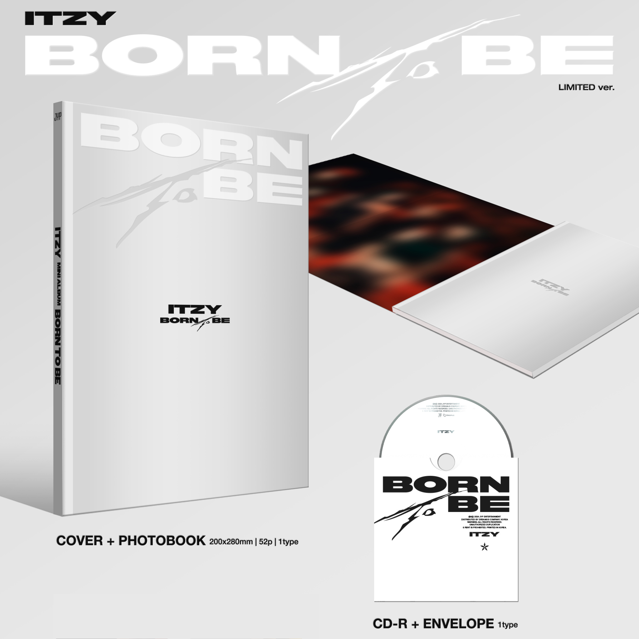 ITZY - 'BORN TO BE' (Limited Version)