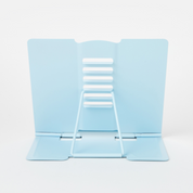 BOOK STAND METAL BLUE