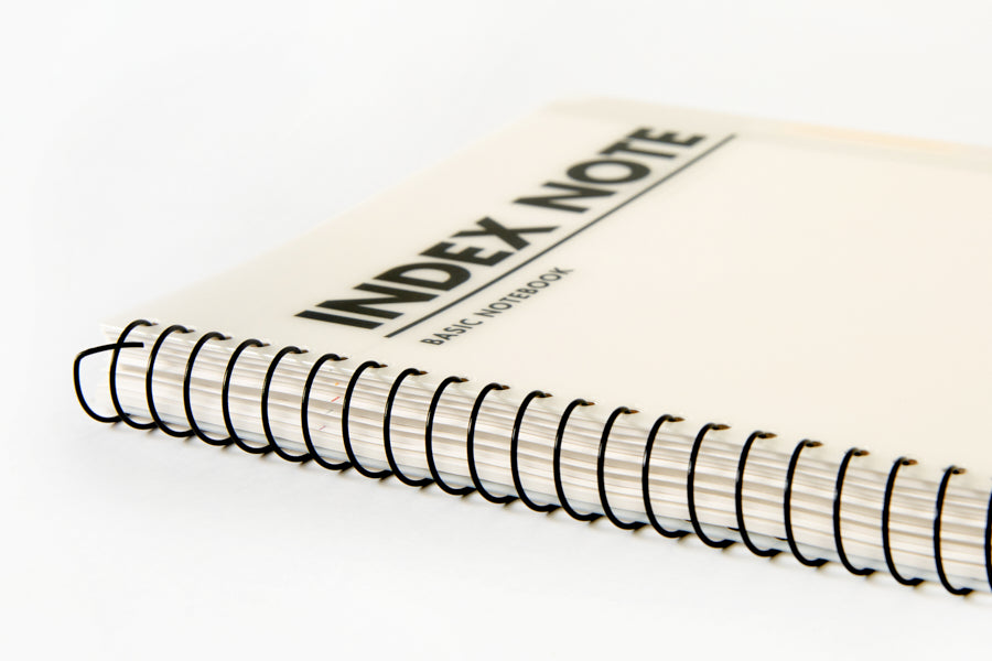 NOTE PP COVER INDEX BASIC WHITE