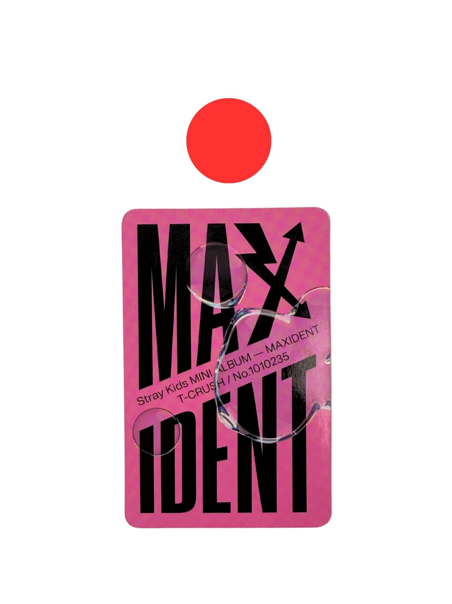 (trade) Straykids 'Maxident' (Bangchan)