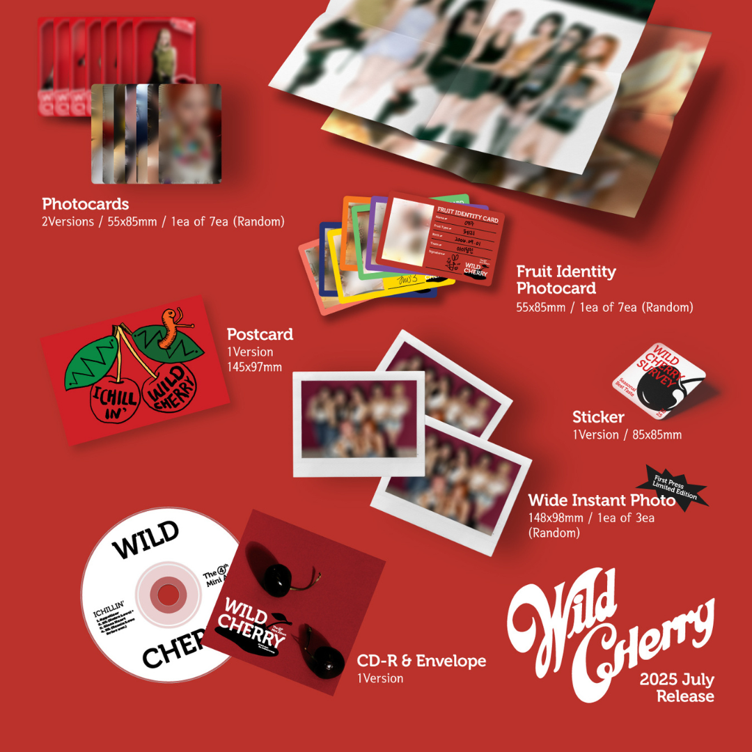 ICHILLIN - 4th Mini Album [WILD CHERRY]