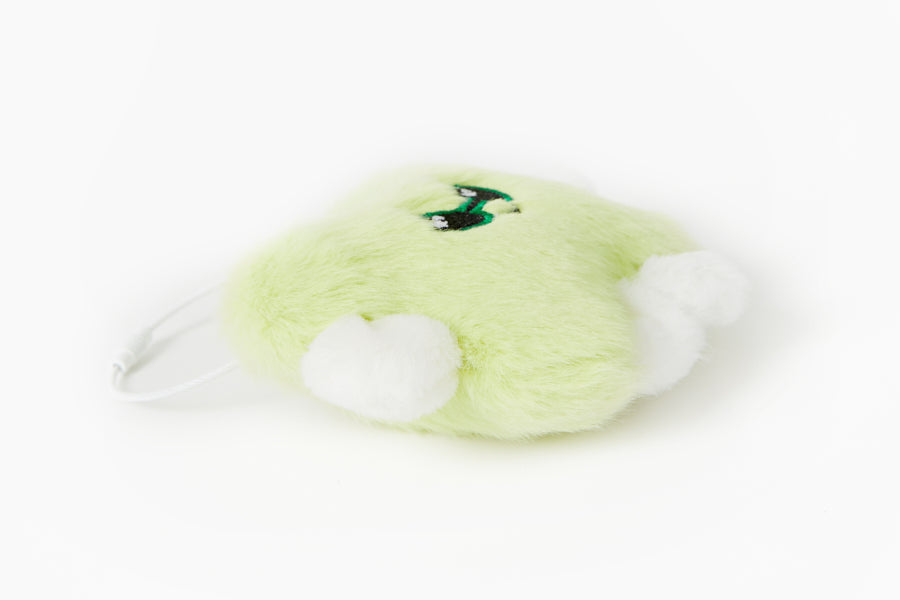 Bag Charm Alien Clover
