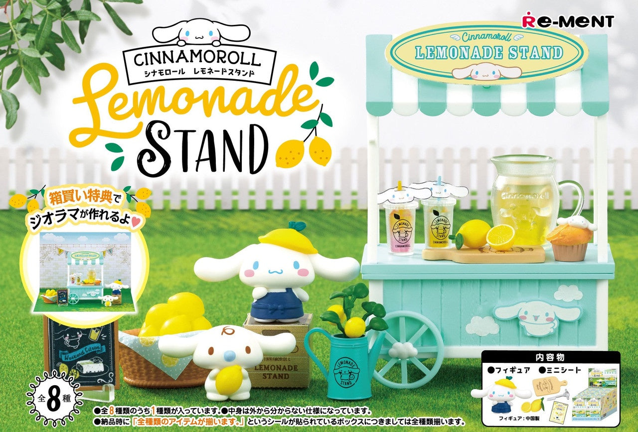 Re-ment Sanrio Characters Cinnamoroll Lemonade Stand