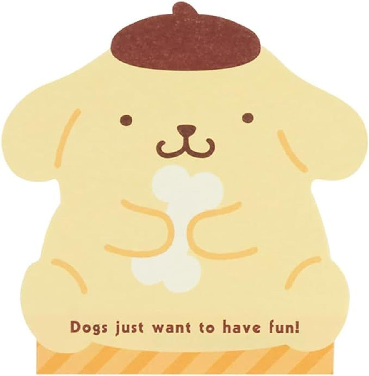 Sanrio Character Shaped Memo Pompompurin – Amuse Ground