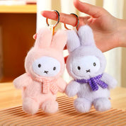 Miffy Macaron Sitting Plush Keychain Blind Box