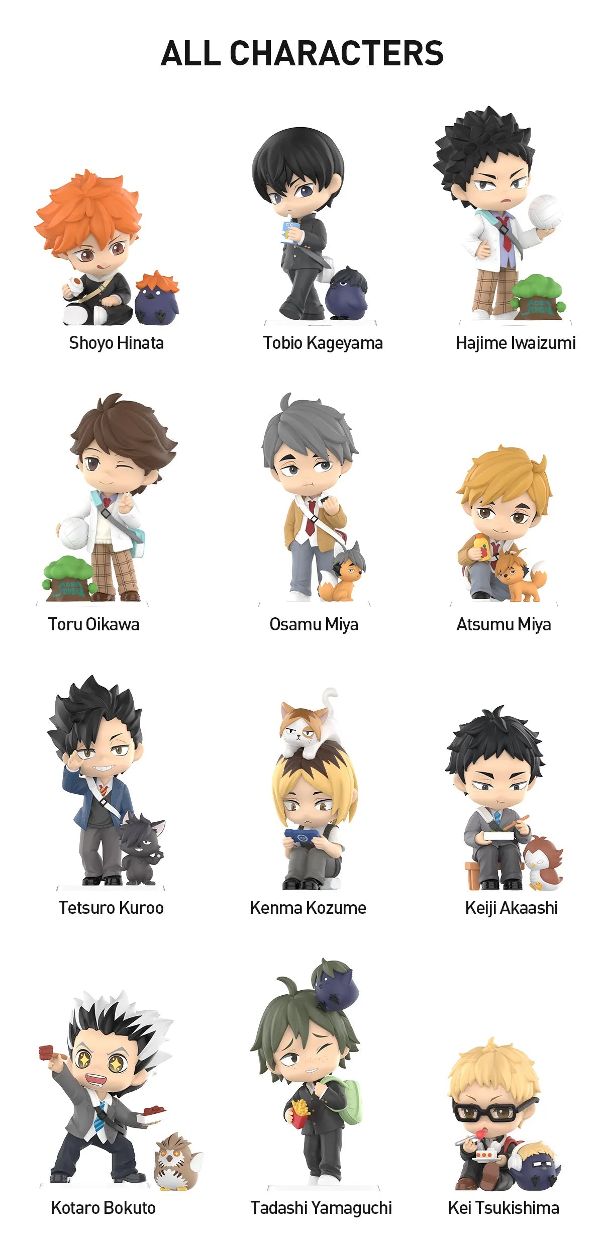 Haikyu!! Off-Court Vibes Figure Blind Box (1/12)