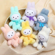 Miffy Macaron Sitting Plush Keychain Blind Box