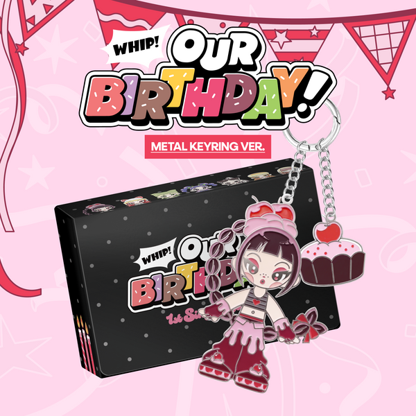 OURBIRTHDAY - 1ST SINGLE ALBUM [OUR BIRTHDAY] METAL KEYRING VER. (RANDOM)