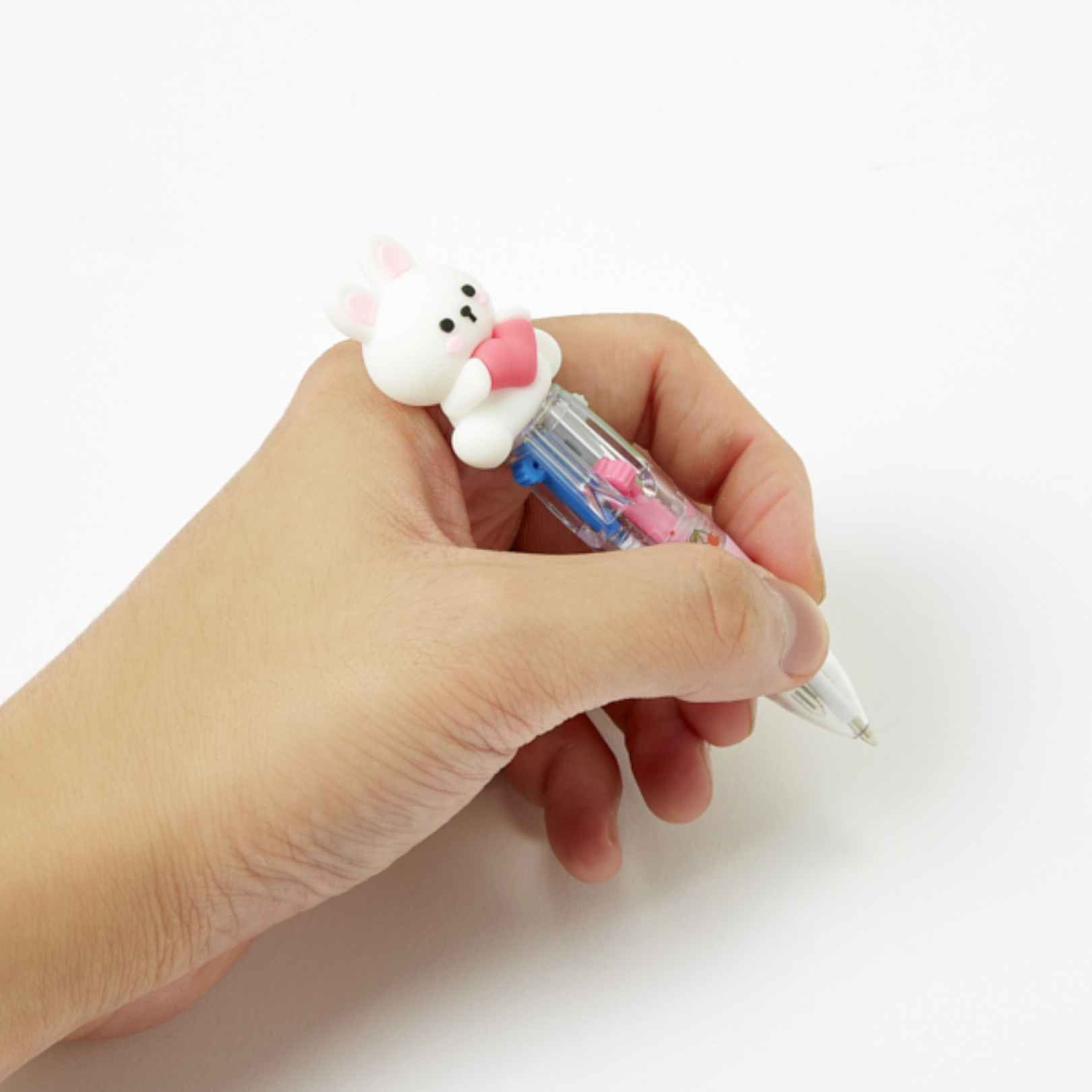 4-Color Mini Pen White Rabbit