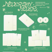 [Pre-Order] ZEROBASEONE - The 1st Full Album [NEVER SAY NEVER] (Photobook SET) + WITHMUU POB