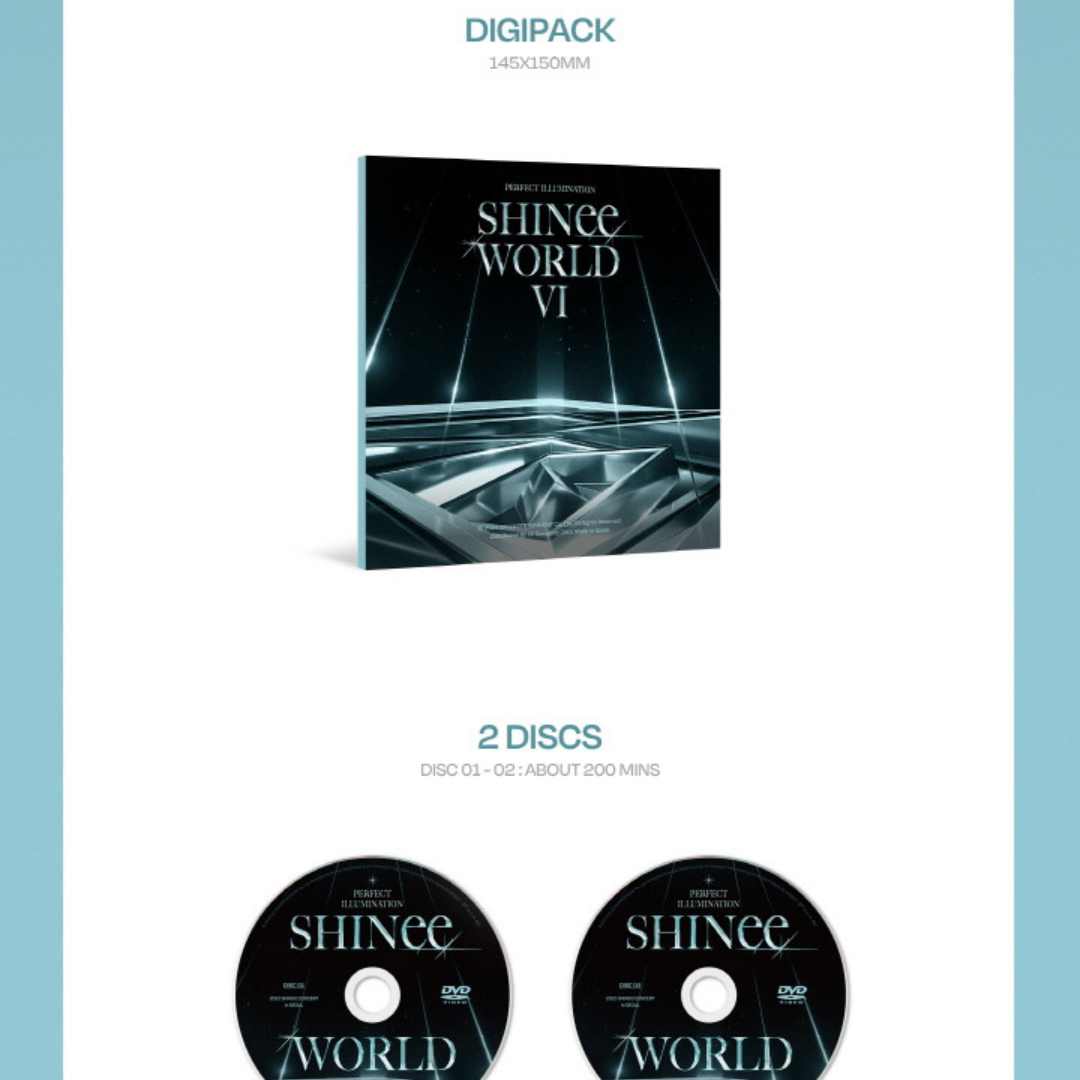 SHINee WORLD VI PERFECT ILLUMINATION JAPAN Official Clear
