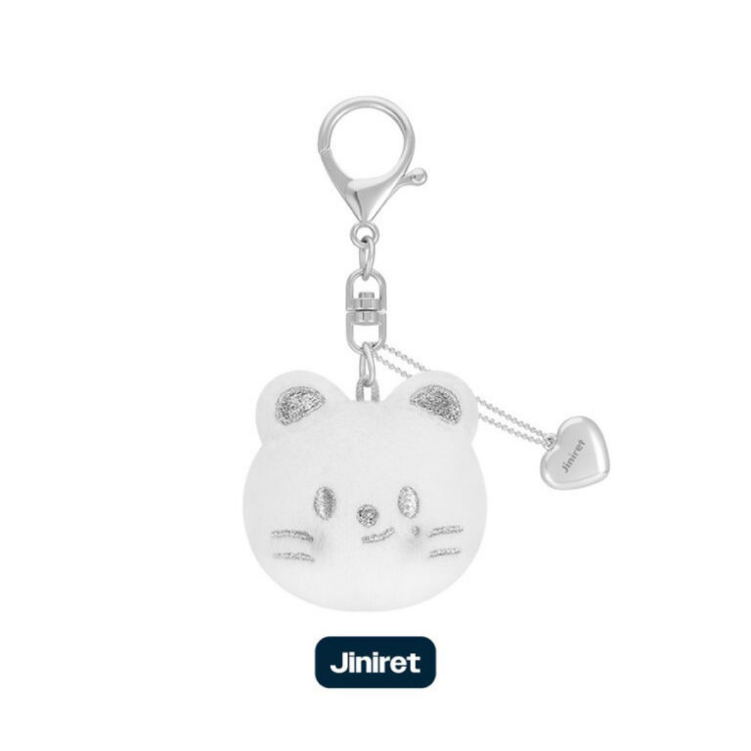 [PRE-ORDER] Stray Kids dominATE : celebrATE MD SKZOO FACE KEYRING SILVER Ver. (8 VERSIONS)
