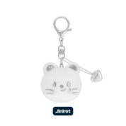 [PRE-ORDER] Stray Kids dominATE : celebrATE MD SKZOO FACE KEYRING SILVER Ver. (8 VERSIONS)