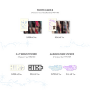 ILLIT 1st Mini Album "Super Real Me" (Set + Weverse Ver.)  with Weverse POB