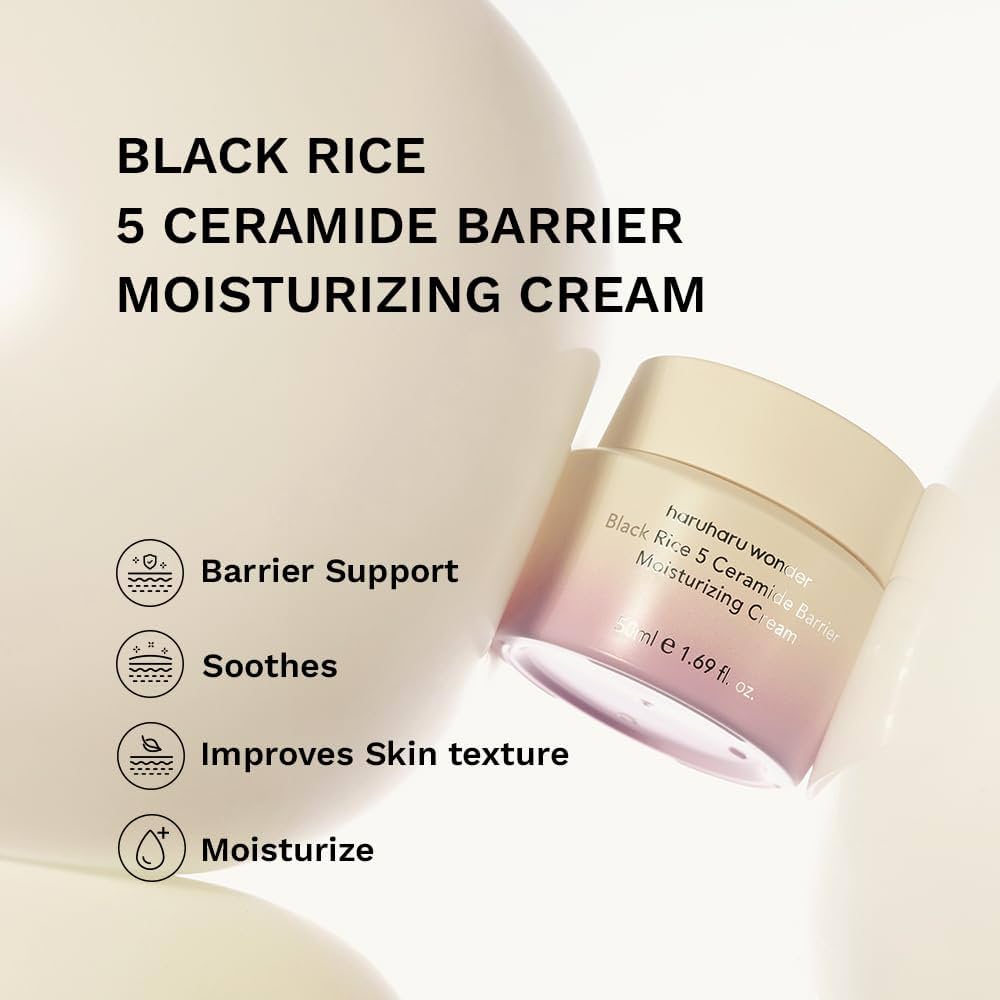 haruharu wonder Black Rice 5 Ceramide Barrier Moisturizing Cream [50ml]
