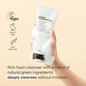 Purito SEOUL Grom Green Deep Foaming Cleanser [150ml]